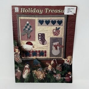 Holiday Treasures by Cheryl Haynes Quilting Ornament Pattern Instruction Booklet